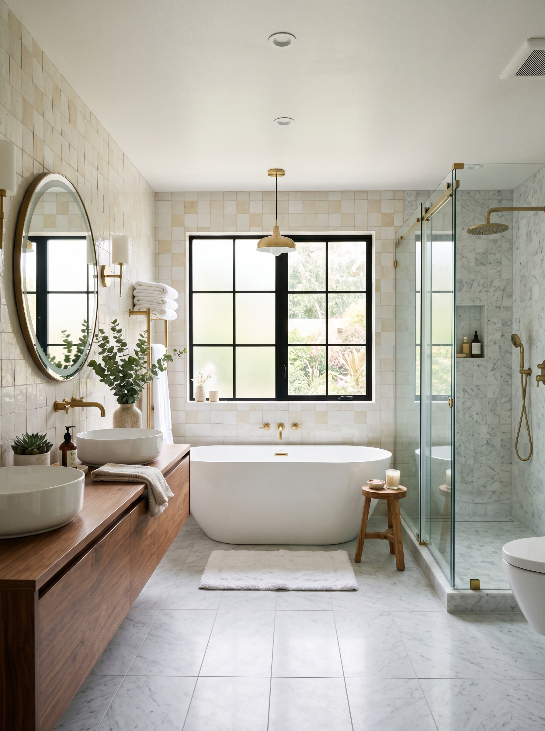 Banheiro estilo spa